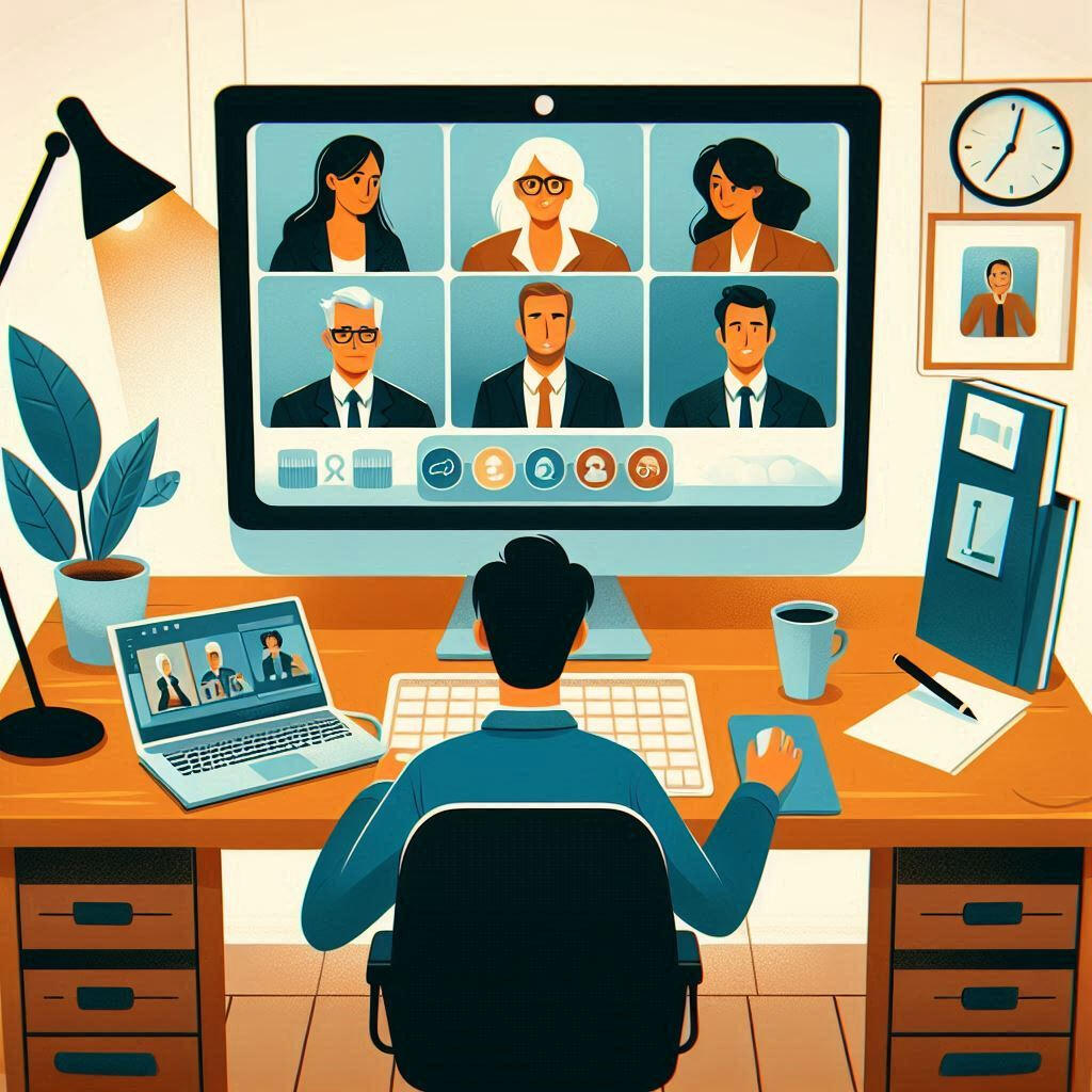 Parlare in Pubblico Online Riunione virtuale