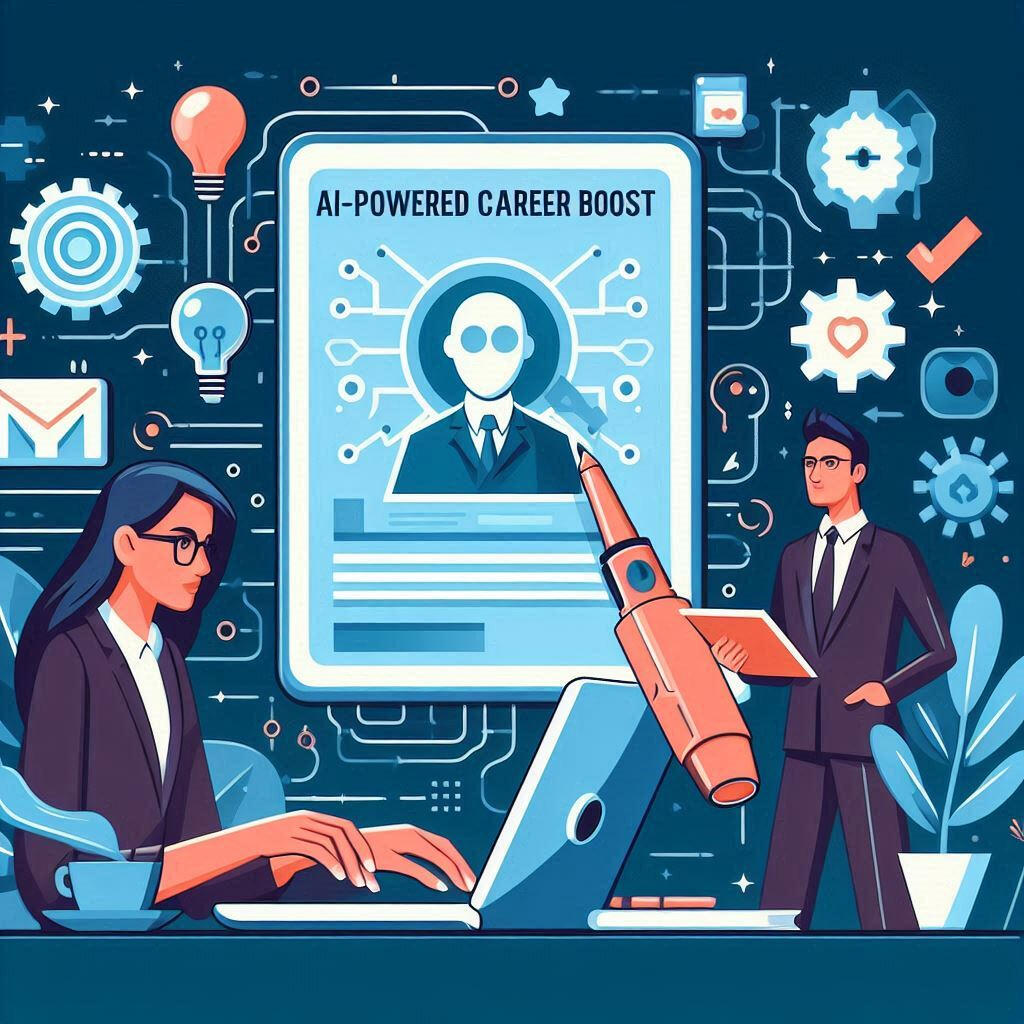 Grafica AI Creare CV con l’IA